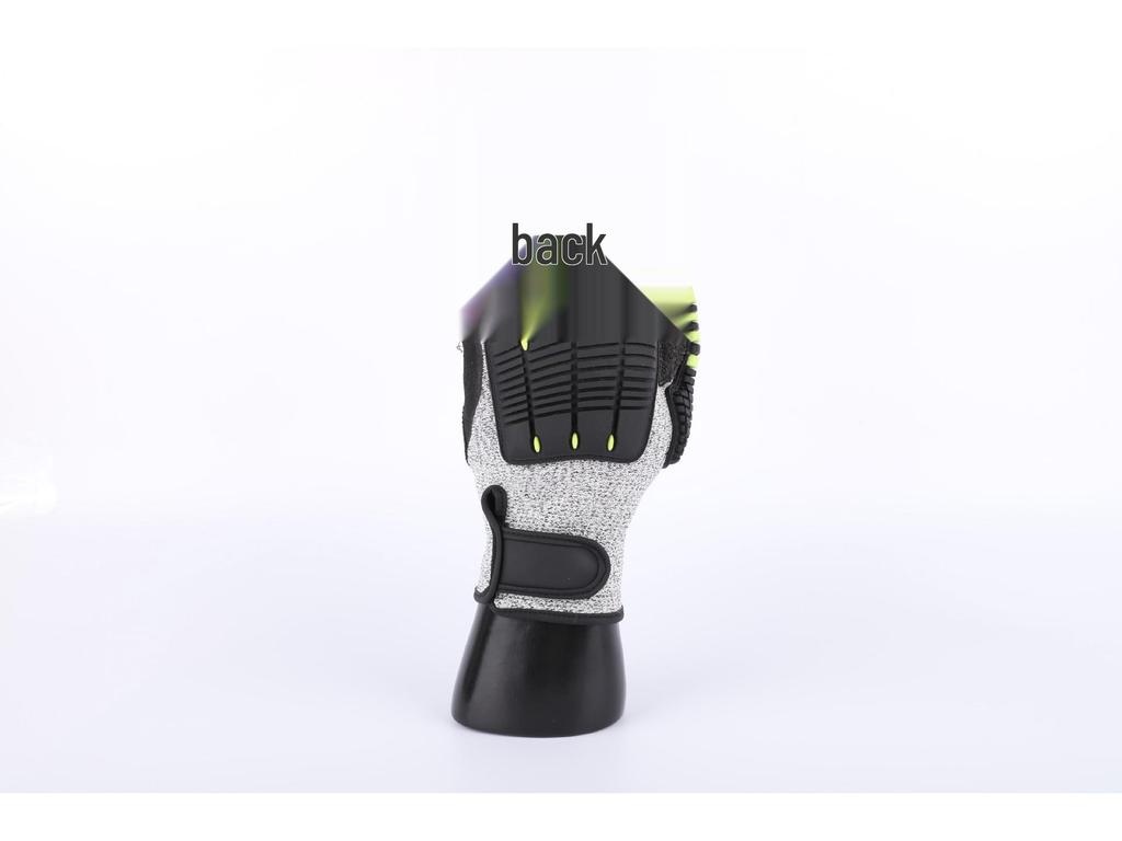TPR Impact & Cut-Resistant Nitrile Work Gloves - Anti-Smash, Anti-Slip, Industrial-Grade Protection