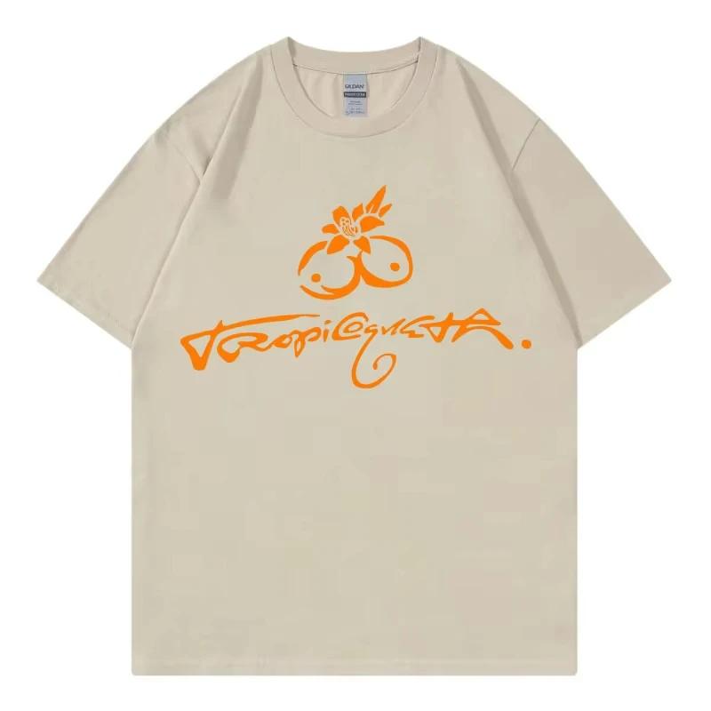 Karol G Tropicoqueta 2025 New Album Logo Graphic T Shirts Harajuku Pop Music Short Sleeve T-shirt Men Women Y2k Fashion T-shirts