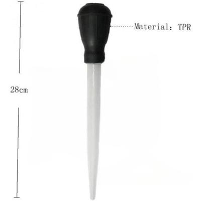 30 ml 28 cm Nuevos utensilios de cocina Gotero de aceite de pavo Tubo de jeringa para alimentos para barbacoa de pollo