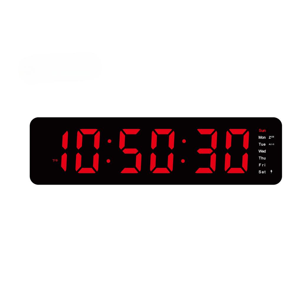 LED Elektronische Uhr Multifunktions-Elektronische Uhr Einfache TV-Schrank Digitaluhr Kinderwecker