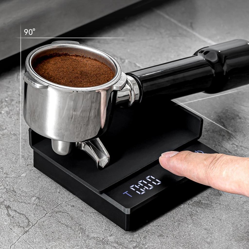 Mini coffee electronic scale Italian hand brewing scale kitchen weighing timer