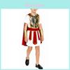 Tema Gioco Costume da Guerriero Romano Per Ragazze Festa Cosplay Performance