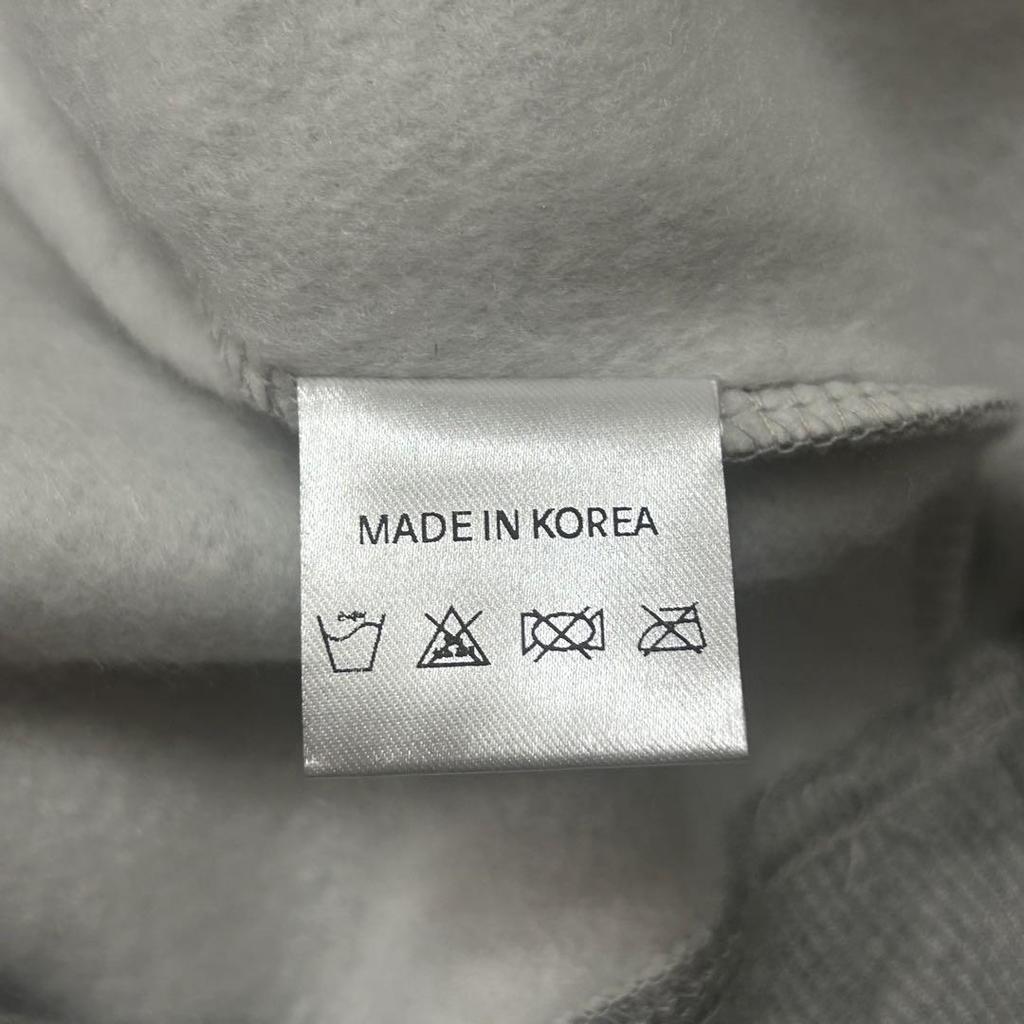 [USED] BLACKPINK X VERDY Sweatshirt, Gray, Size L