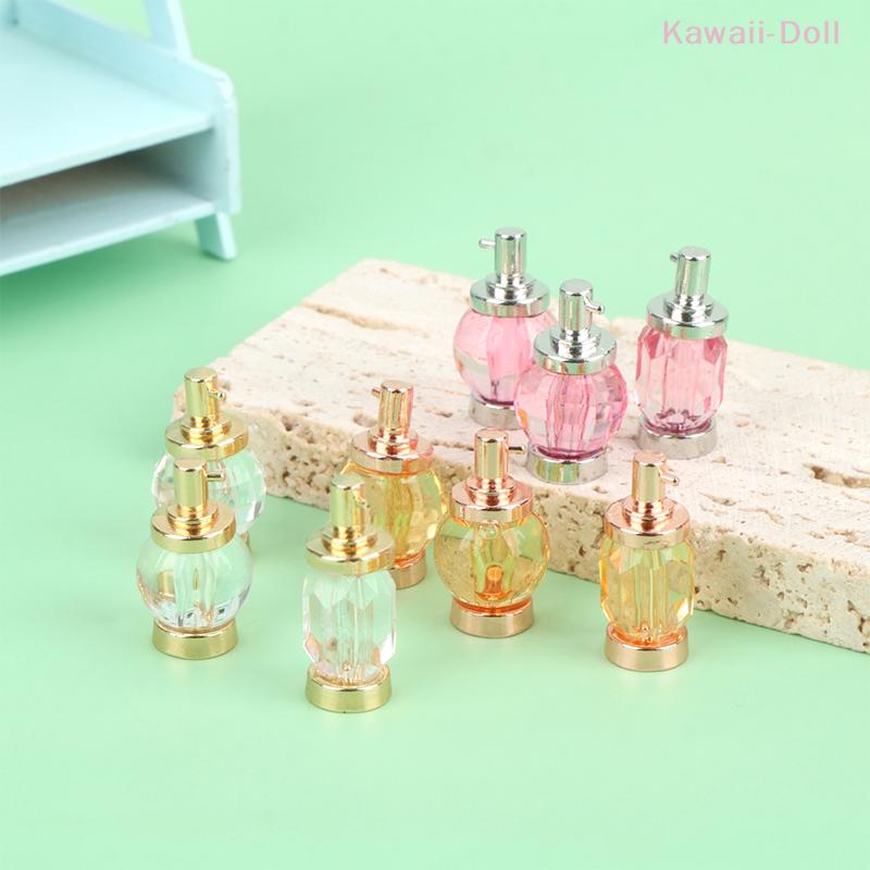 3 Stück 1:12 Puppenhaus Miniatur Parfüm Modell Schlafzimmer Bad Deko Spielzeug Szene Spielzeug Puppenhaus Deko Puppenhaus Zubehör