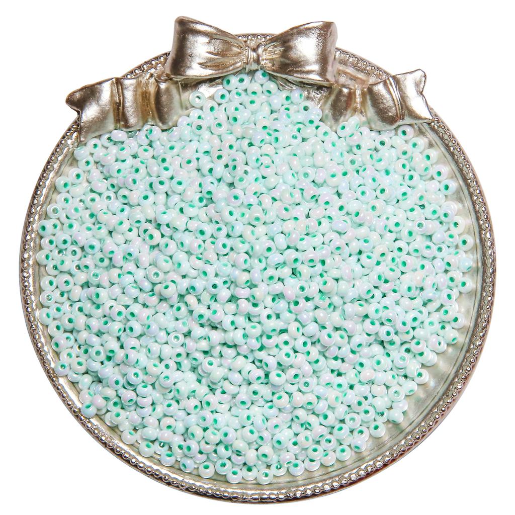 450G High Quality Glass Seed Beads Shiny Glazed Pearl Glass Beads For Earring Bracelet Necklace DIY Jewelry Craft Garment Accessoreis Making