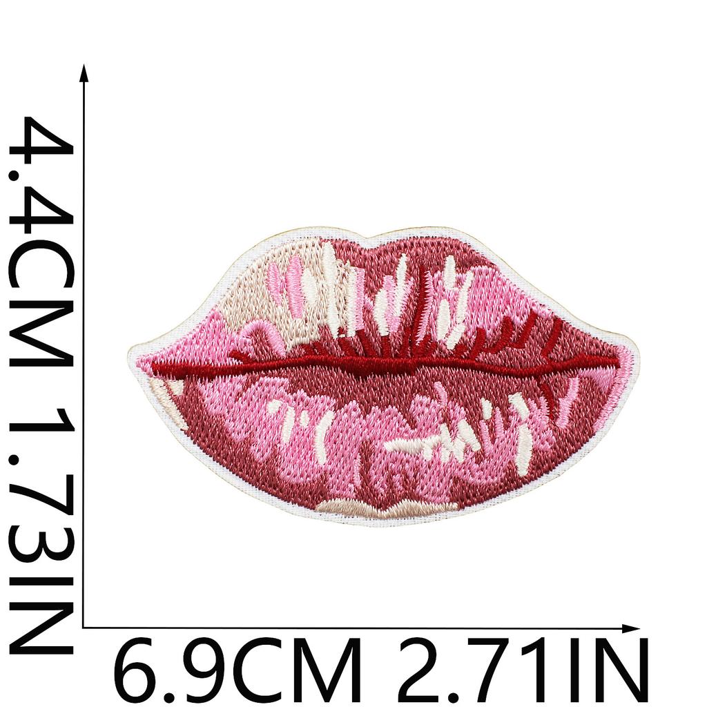 Dance Shoes Embroidery Cloth Sticker Butterfly Shell Patch Sticker Cherry Love Computer Embroidery Label Bag Decoration Chapter Boy