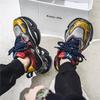 Sneakers Personalized Vintage Design Platform Shoes For Men Running Sport Shoe Outdoor Comfortable Vulcanized  Autumn Casual