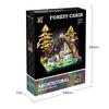Lego Jungle Wooden House Educational Building Blocks for Kids - Boys Villa Architecture Gift