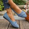 Single Shoe Spring and Summer New One Foot Pedal Flat Pointed Shallow Single Shoe Fashion Comfortable Single Shoe Women