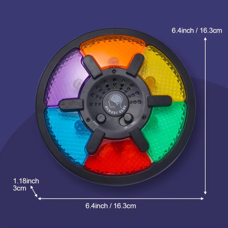 Circle Memory Game Board Rotating Spinning Wheel Puzzle Toy with 15 Levels of Difficulty Relax Brain Training for Adults,Family Party Office Desk Game