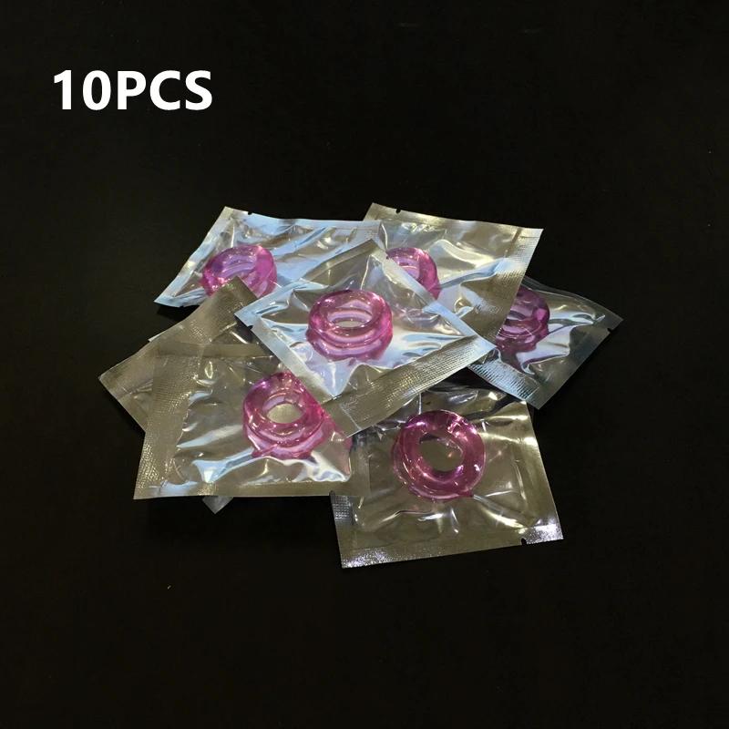 5/10Pcs Silicone Durable Penis Ring Adult Men Ejaculation Delay Cock Rubber Rings Penis Enlargement Sex Toys For Male Sex Ring