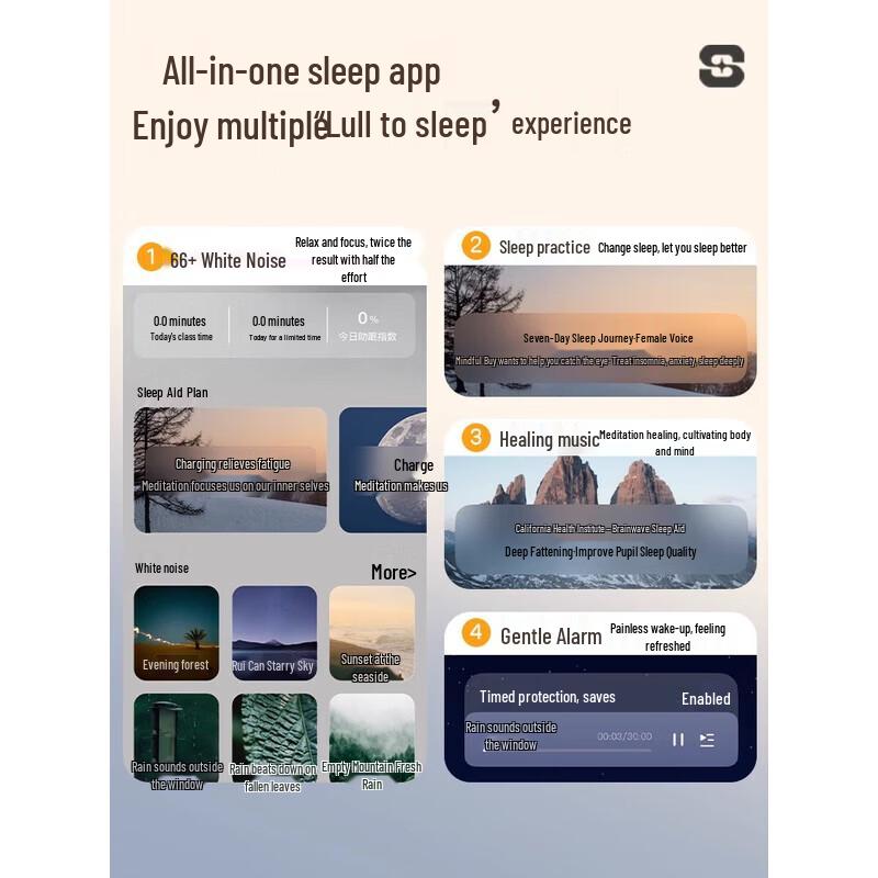 SANAG J20S Bluetooth Sleep Earbuds