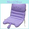 Cozy And Office Study Seat Pad With Bubble Checkered Pattern Plush Toy Gift