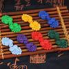 5 Pair Chinese Frog Closure Buttons Knot Cheongsam Traditional Handcraft Accessories Handmade Curtain Button