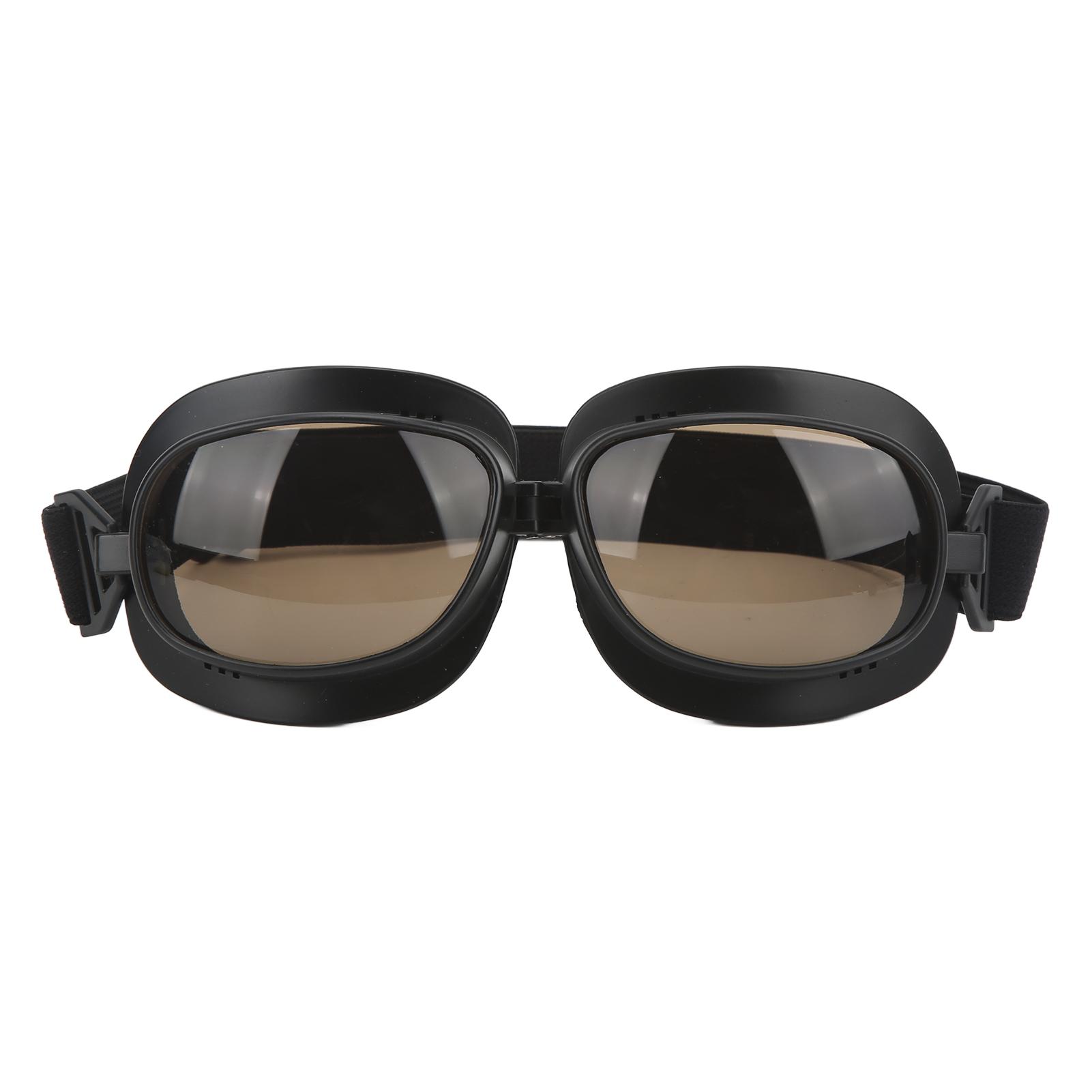 

Windproof Riding Glasses Eye Protection Goggles Adjustable Strap Universal for Motorcycle Cycling