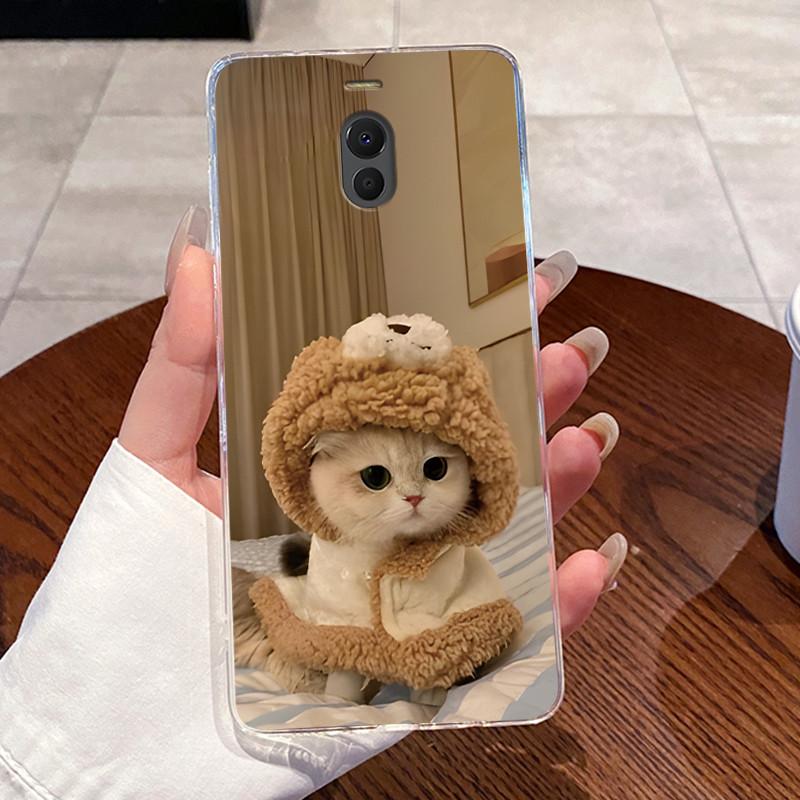 Casing For Meizu M6 Note M6 M6T Case Aesthetic Fashion Cute Cat Astronaut Soft Silicone Back Cover Transparent TPU Phone Case