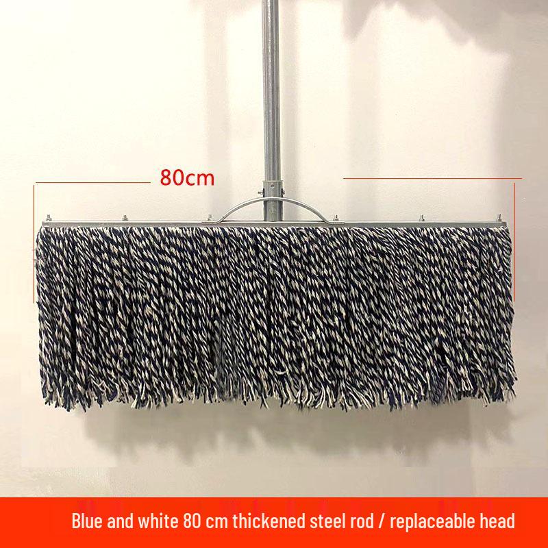 Yi Tuo Jing Large Cotton Thread Floor Mop for Home and Property Management