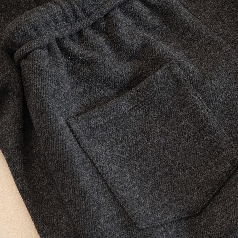 Women's Loose Drape Drawstring Twill Pants