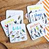 6Pcs Bird Pun Drink Coaster Placemats Funny Drink Coaster Cups Mat Art Bird Square Coaster for Home Kitchens and Bar