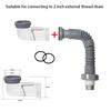 Bathroom Drain Hose Set Kitchen Sink Drain Hose Versatile Tool