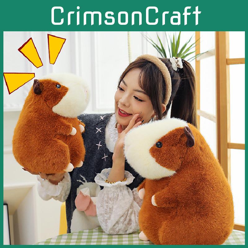Entzückendes Capybara Plüschtier Weiches Kuscheliges Wasserschwein Kissen für Kinder Geburtstagsgeschenk