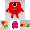 Numberblocks Plüschpuppe Weiches und niedliches Stofftier für Kinder Bildend und lustig