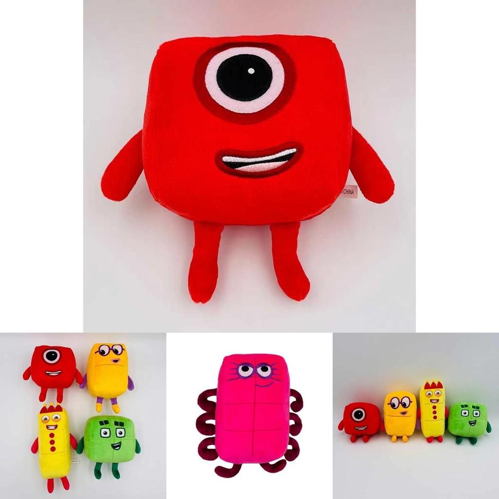 Numberblocks Plüschpuppe Weiches und niedliches Stofftier für Kinder Bildend und lustig