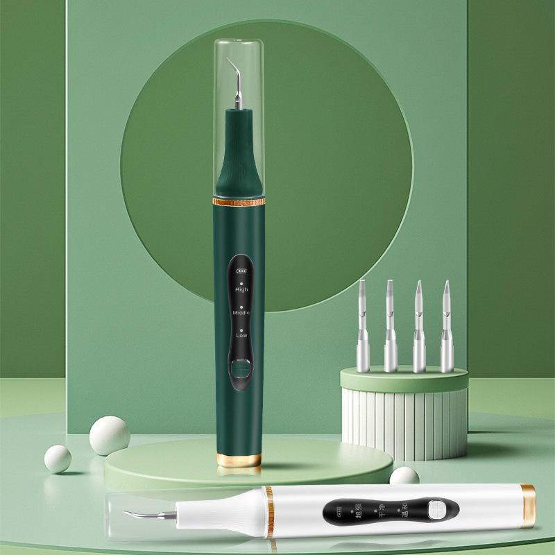 Electric Ultrasonic Tooth Cleaner: Removes Tartar, Smoke Stains, Polishes, and Beautifies Teeth.