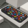 Cute Sticker Love Heart Case For iPhone 18 Pro Max Shockproof Bumper Soft Silicone Cover For iPhone 17 16 15 14 13 Pro Max 17E