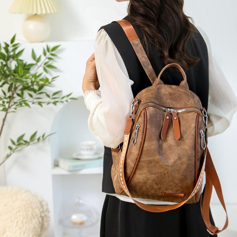 Retro Ladies Casual Backpack