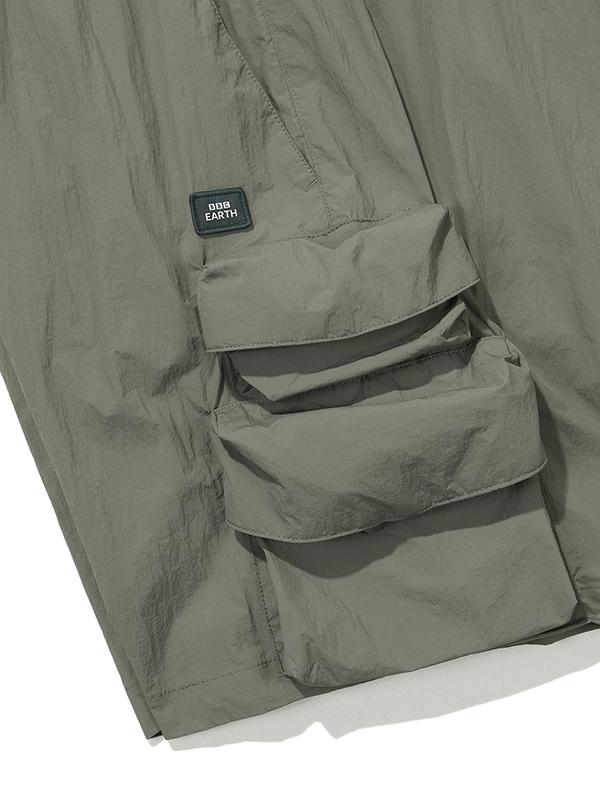 BBC EARTH Utility Half Pants_Khaki