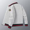 Men's Spring and Autumn Jacket, Casual Stand Collar, Youth Baseball Collar Jacket