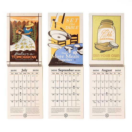 2026 Wall Calendar Jan 2026 - Dec 2026 12 Monthly Planner Spiral-Bound Wall Hanging Calendar for Home Office Kitchen Decor