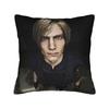 Muscle Leon Kennedy Evil Residents Pillow Cover  Cute Funny Pillow Case For Office Car Home Decor Design Pillowcases Present