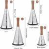 Triple Function Parmesan Shaver Wood Handle Vegetables Cheese Grater  Kitchen Tools