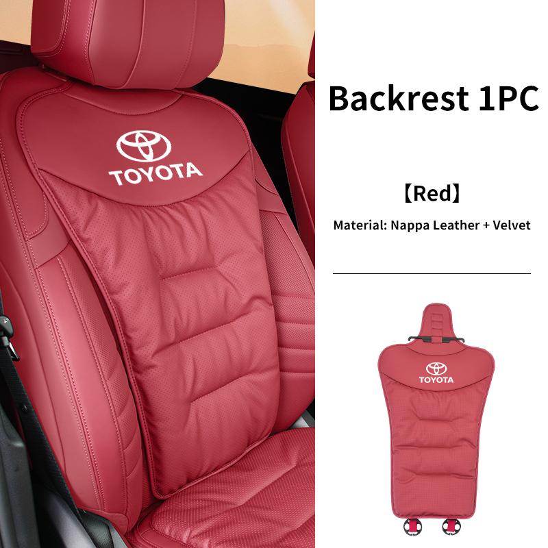 Für Toyota 2026 Heiße Radkappen Auto Leder Weiche Sitzbezüge Vorne Hinten Polster Schutzpolster Für Toyota Crown GR Corolla YARIS L Au