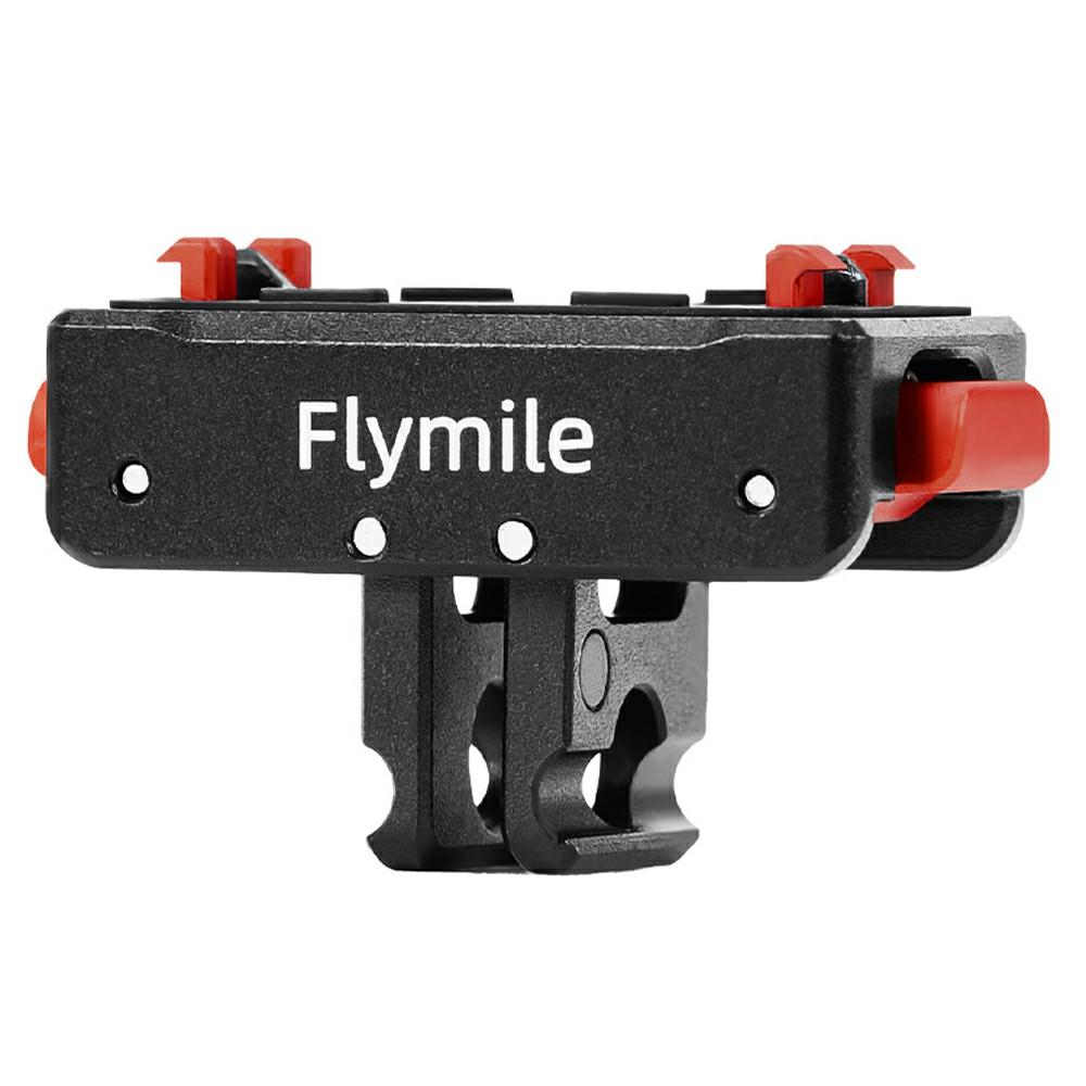 FLYMILE Magnetic Quick Release Base For Insta360 Ace/Ace Pro/Ace Pro 2/X5/X4/X3/X2 Aluminum Alloy Two-Claw Mount