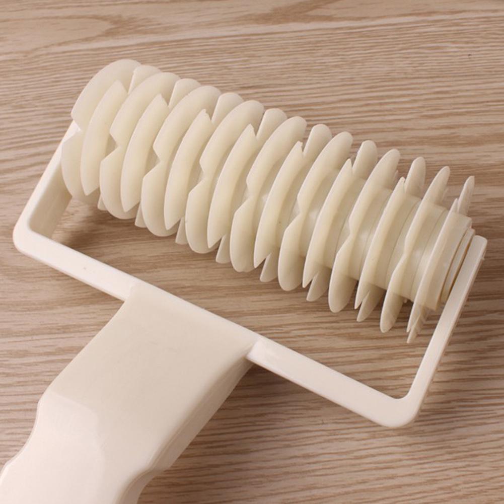 Pull Net Roller Cutter Embossing Tool for Dough Pizza Biscuits Baking