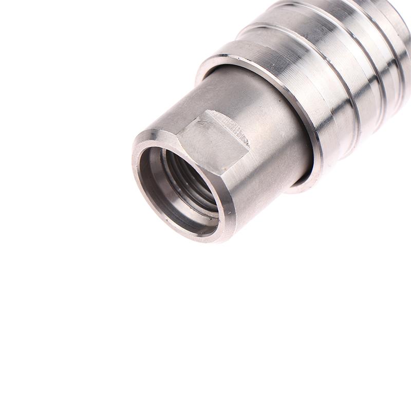 Self-Locking 1/4" Quick Connector Holder With Thread M14 For High Pressure Wash Gun Foam Bottle Accessories