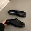 Bailamos Women Split Toe Slippers Round Toe Shallow Lazy Boat Slingback Mules Shoes Tabi Ninja Slip On Flats Soft Loafers Mujer