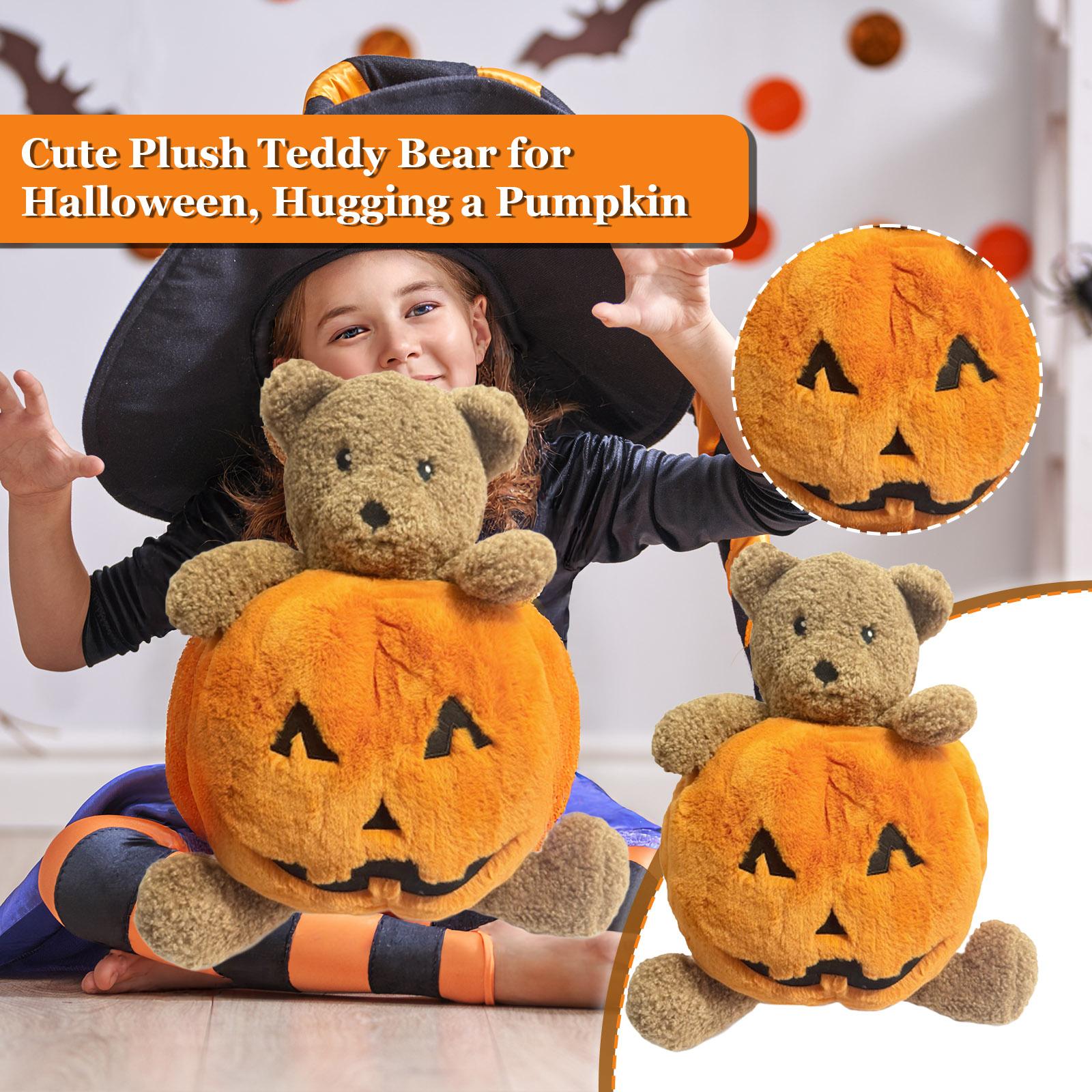 

Halloweens Pumpkin Plush, Halloweens Pumpkins Stuffed Figure Pillow For Room Decor One Size