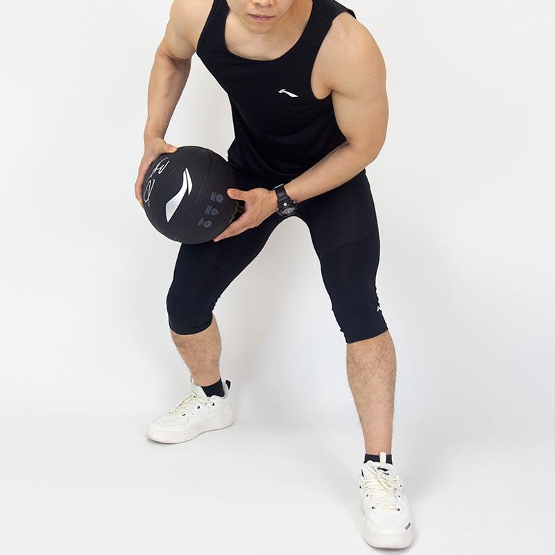 Li Ning Logo Print Loose Sleeveless Vest Men Tops AVSR035-2