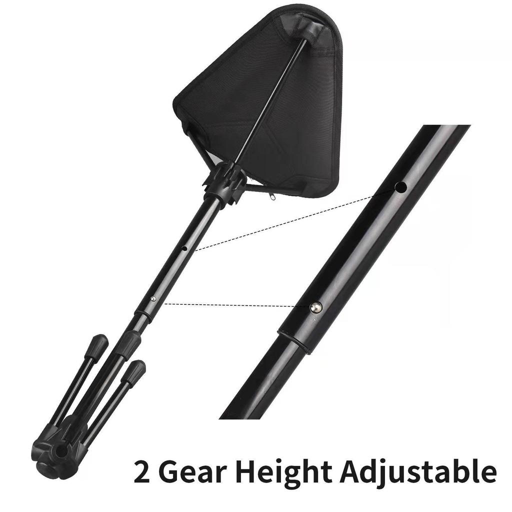 Outdoor Campinghocker Angelhocker Warteschlangehocker, faltbarer tragbarer Hocker