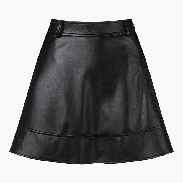 DESCENTE GOLF Women'S Leather Flare Skirt