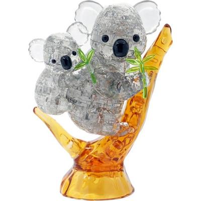 Koala Family Crystal Three-dimensional Puzzle 62 Pieces, Korean Popular Puzzles