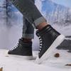 Zapatillas Rojas de Cuero Normal de Caña Alta Botas de Hombre 52 Zapatos Zapatillas de Caña Alta para Hombre Deportivas High-tech Muestras Choes Dropshipping