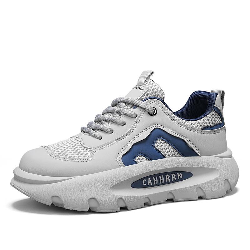 2025 Bread Daddy Schuhe Herren Mesh Sportlich Lässig Herrenschuhe Frühling Höhenvergrößernde Plateau Studenten Teenager Trendschuhe