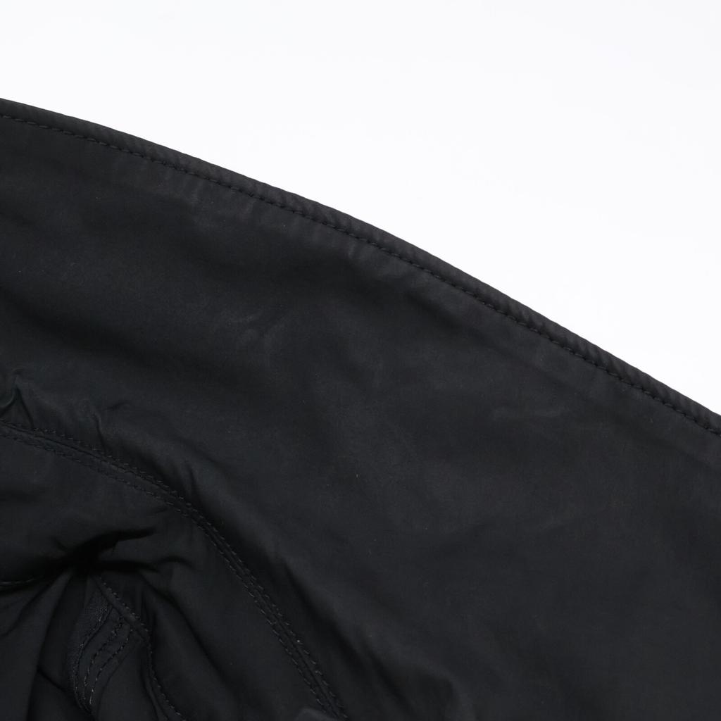 UNITED ARROWS Camoshita 1177-699-2495 Balmacaan coat 44 blackUsed