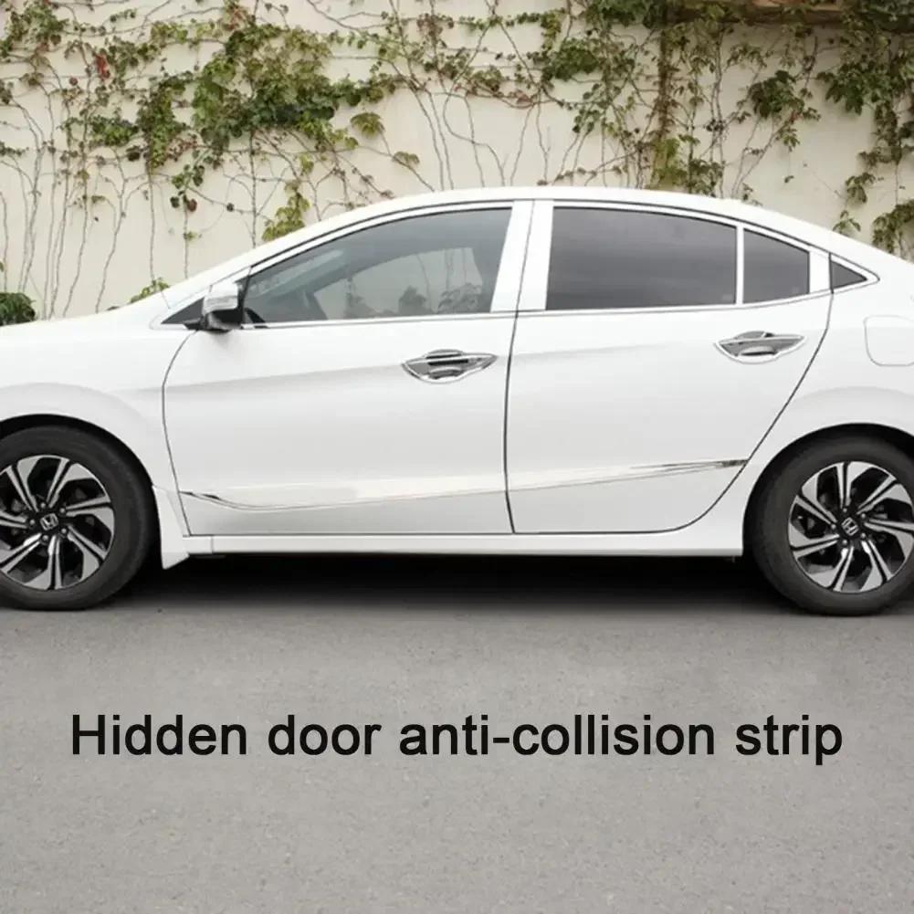 5M Car Door Protector U Shape Universal Auto Door Edge Guards Rubber Trim Sealing Anti Scratch Protection Seal Strip Cover