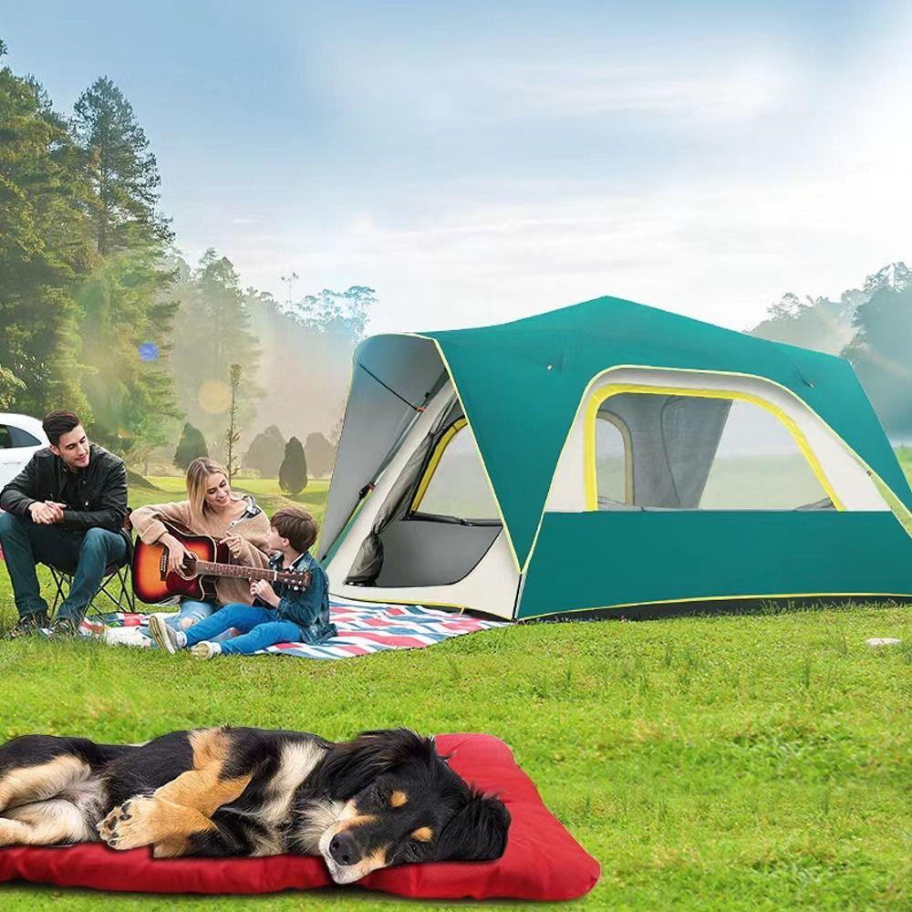 Foldable Dog Bed Roll-up Pet Mat Four Seasons Outdoor  Dog Mat  Outdoor